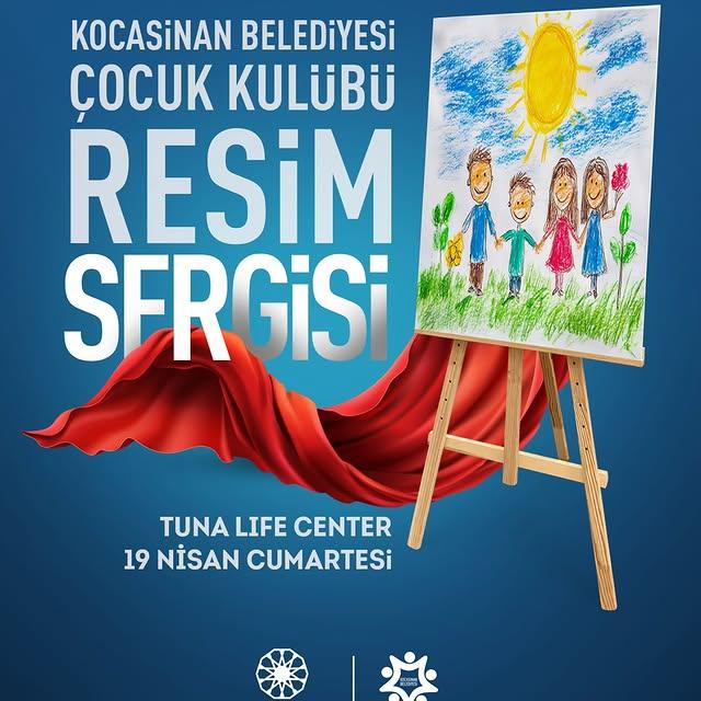 Kocasinan Belediyesi Çocuk Kulübü Resim Sergisi Açılıyor