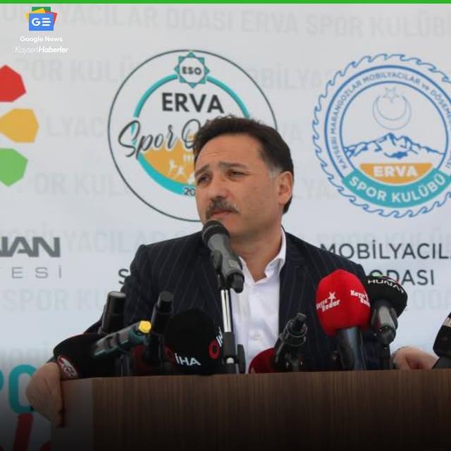 Kayseri'de Yeni ERVA Spor Okulu Açıldı