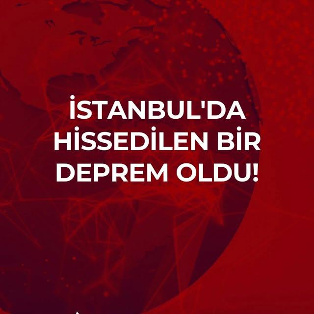 İstanbul'da Deprem: Silivri Açıklarında Sarsıntı