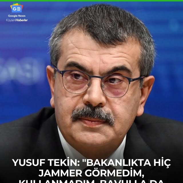 Milli Eğitim Bakanı Tekin: Sınav Güvenliği İçin Jammer Kullanılabilir