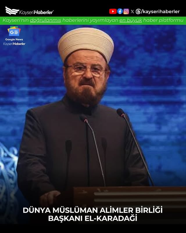 Dünya Müslüman Alimler Birliği Başkanı el Karadaği: Gazze'deki Açlık Bir Suçtur, Sessiz Kalmak Katliama Ortak Olmaktır