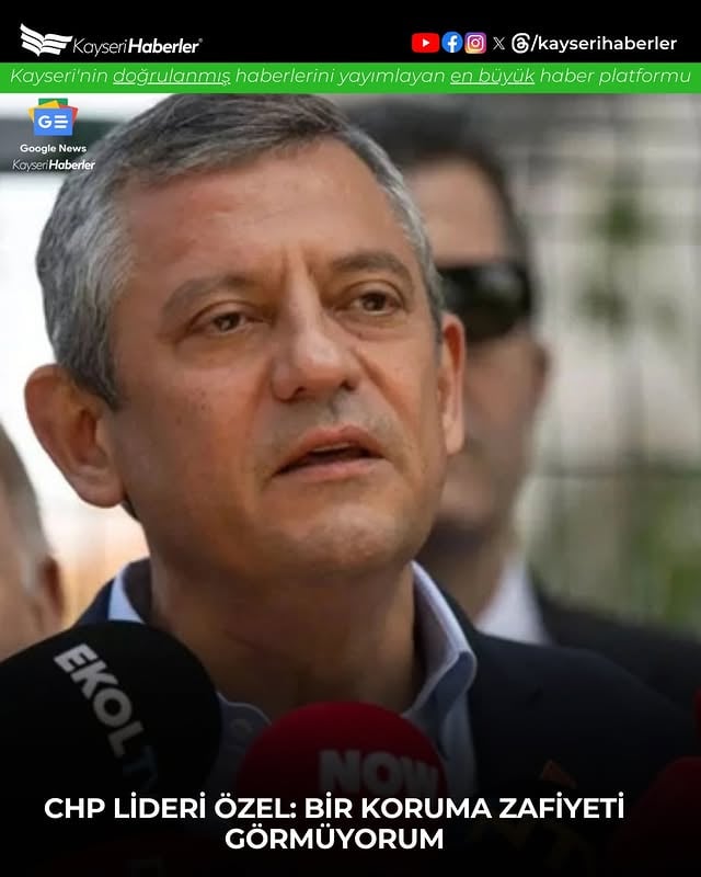 CHP Lideri Özgür Özel, Yumruklu Saldırı Sonrası Korumayla İlgili Eleştirilere Cevap Verdi