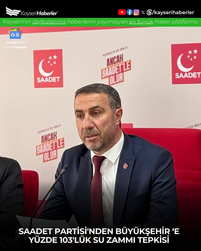 Kayseri'de Su Faturalarına Zam Krizi: Halkın Geçim Derdi Ağırlaştı