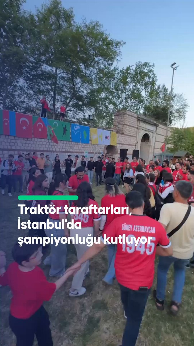 Traktör Takımı, İstanbul'da Süper Lig Şampiyonluğunu Kutladı