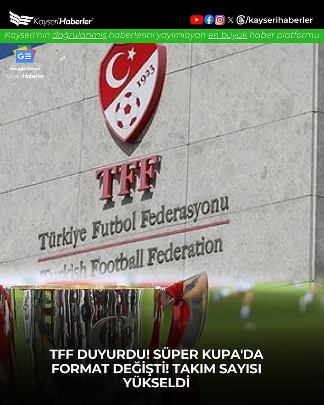 Turkcell Süper Kupa 2025: Eşleşmeler ve Tarihler Netleşiyor