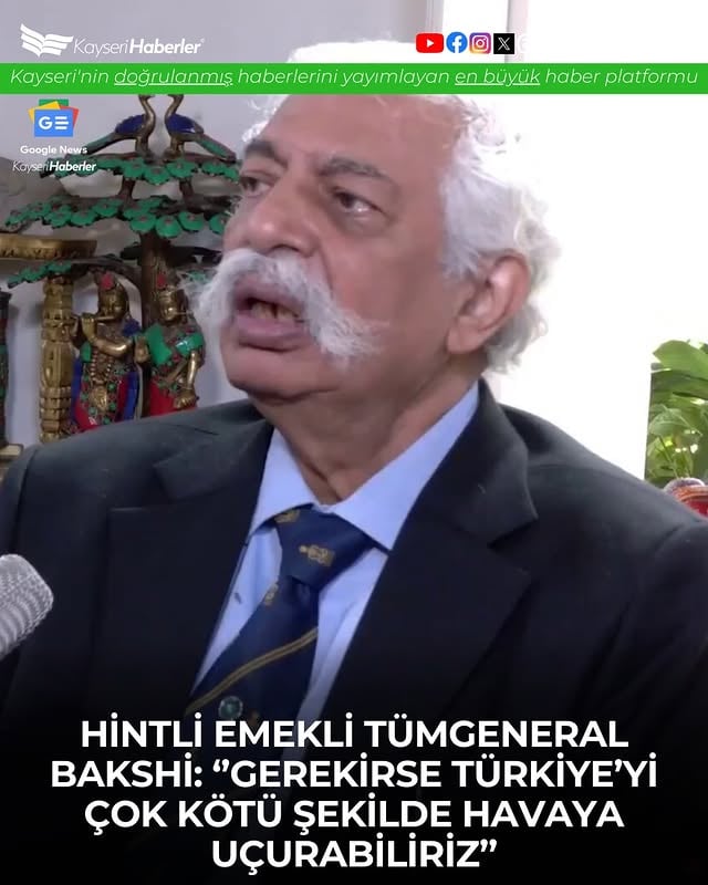 Hintli Emekli Generalden Türkiye'ye Nükleer Tehdit