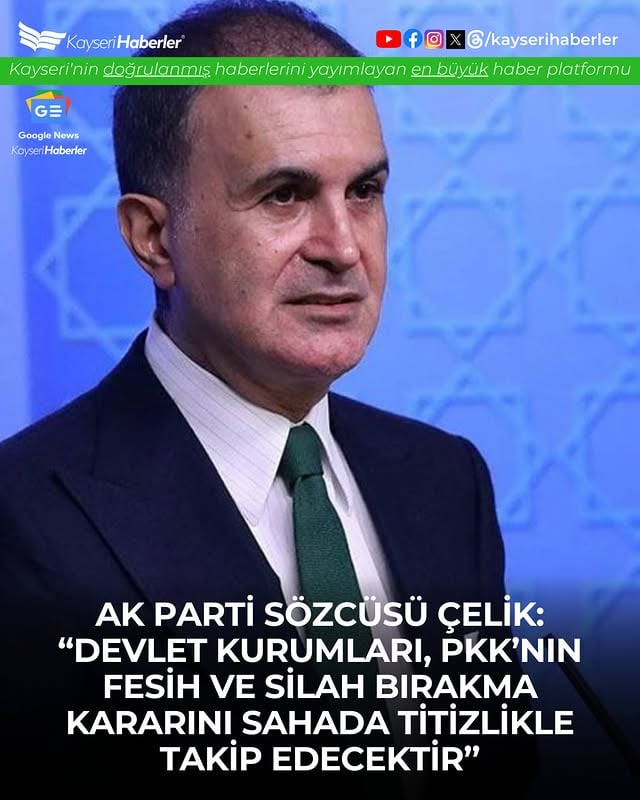 PKK'nın Silah Bırakma Kararı: Devlet Kurumları Süreci Yakından Takip Edecek