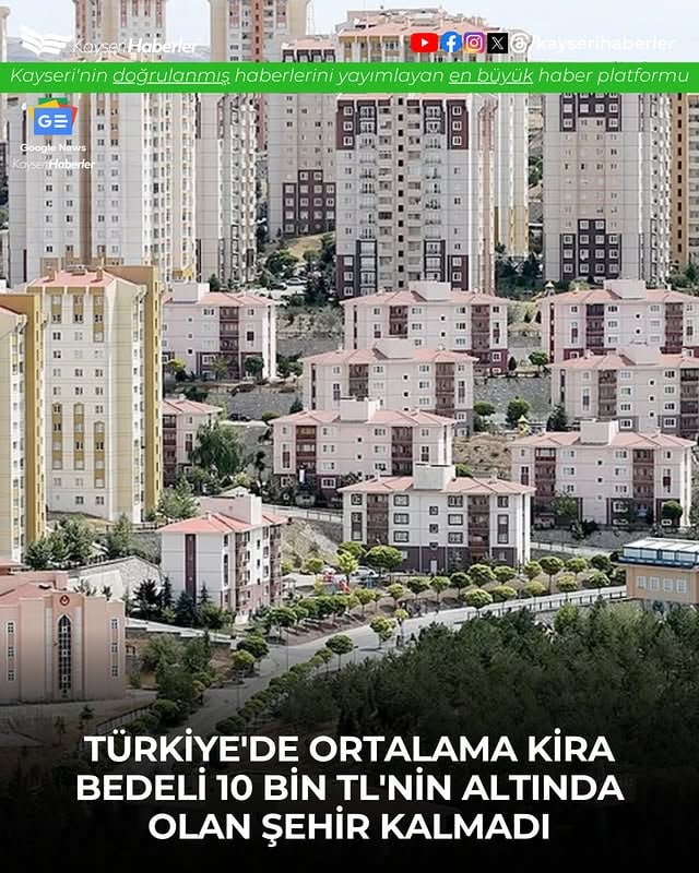 Türkiye'de Kira Fiyatları Rekor Seviyede: En Ucuz ve En Pahalı Şehirler Açıklandı