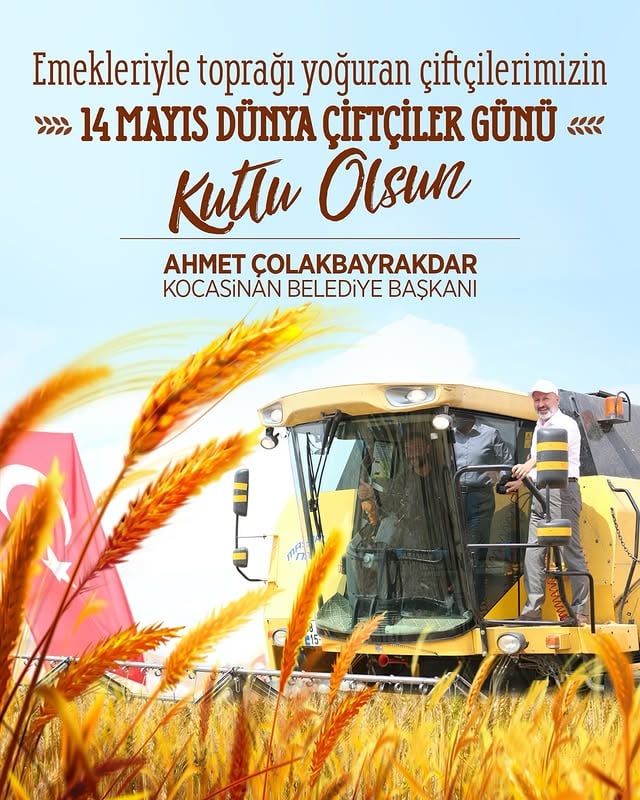 Kayseri'de Dünya Çiftçiler Günü Kutlandı
