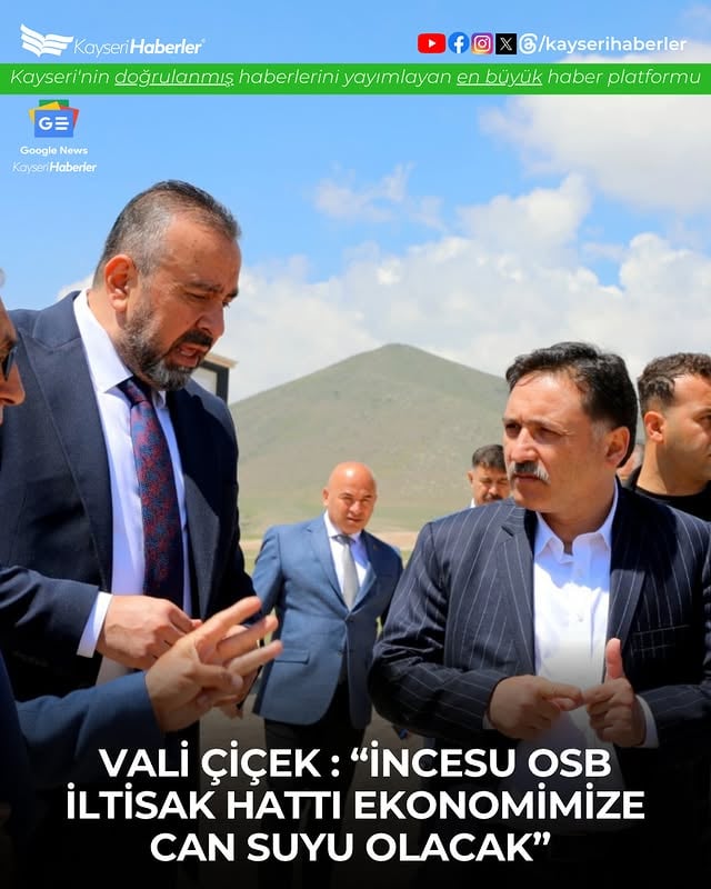 Kayseri İncesu OSB'ye Demiryolu Bağlantısı: Ekonomiye Büyük Katkı Bekleniyor