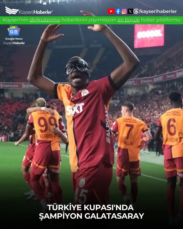 Galatasaray, Süper Lig'de Zafere Ulaştı: Osimhen Tarihi Rekora İmza Attı