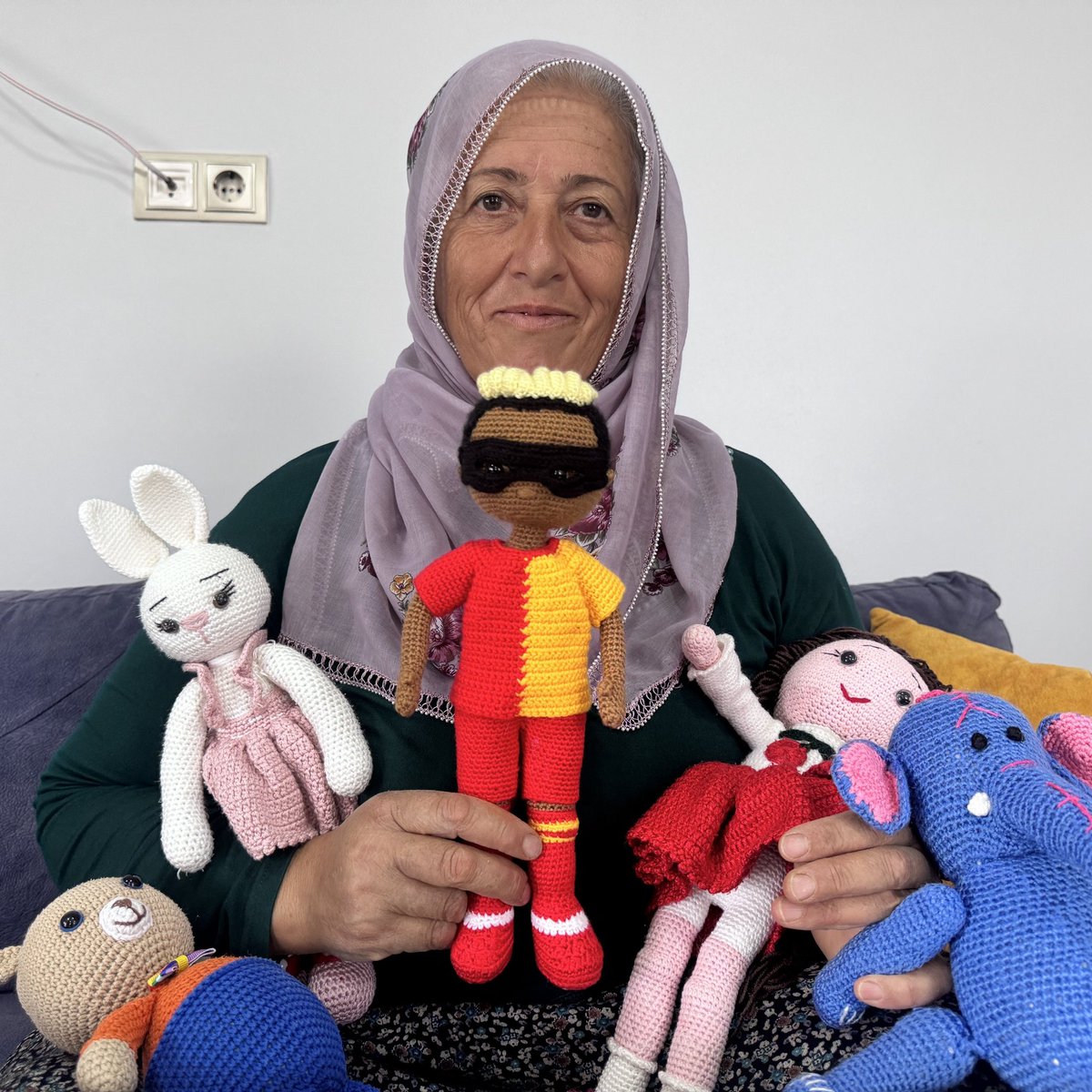 Kayserili Hayran, Napoli Yıldızı Osimhen'e El Örgüsü Bebek Hediye Etmek İstiyor