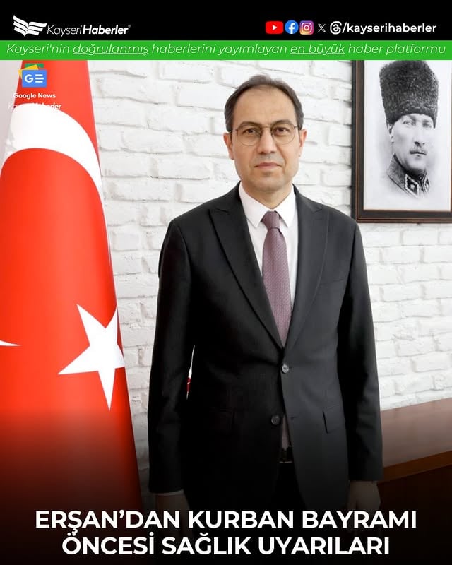 Kurban Bayramı Öncesi Kayseri İl Sağlık Müdürlüğü'nden Önemli Uyarılar