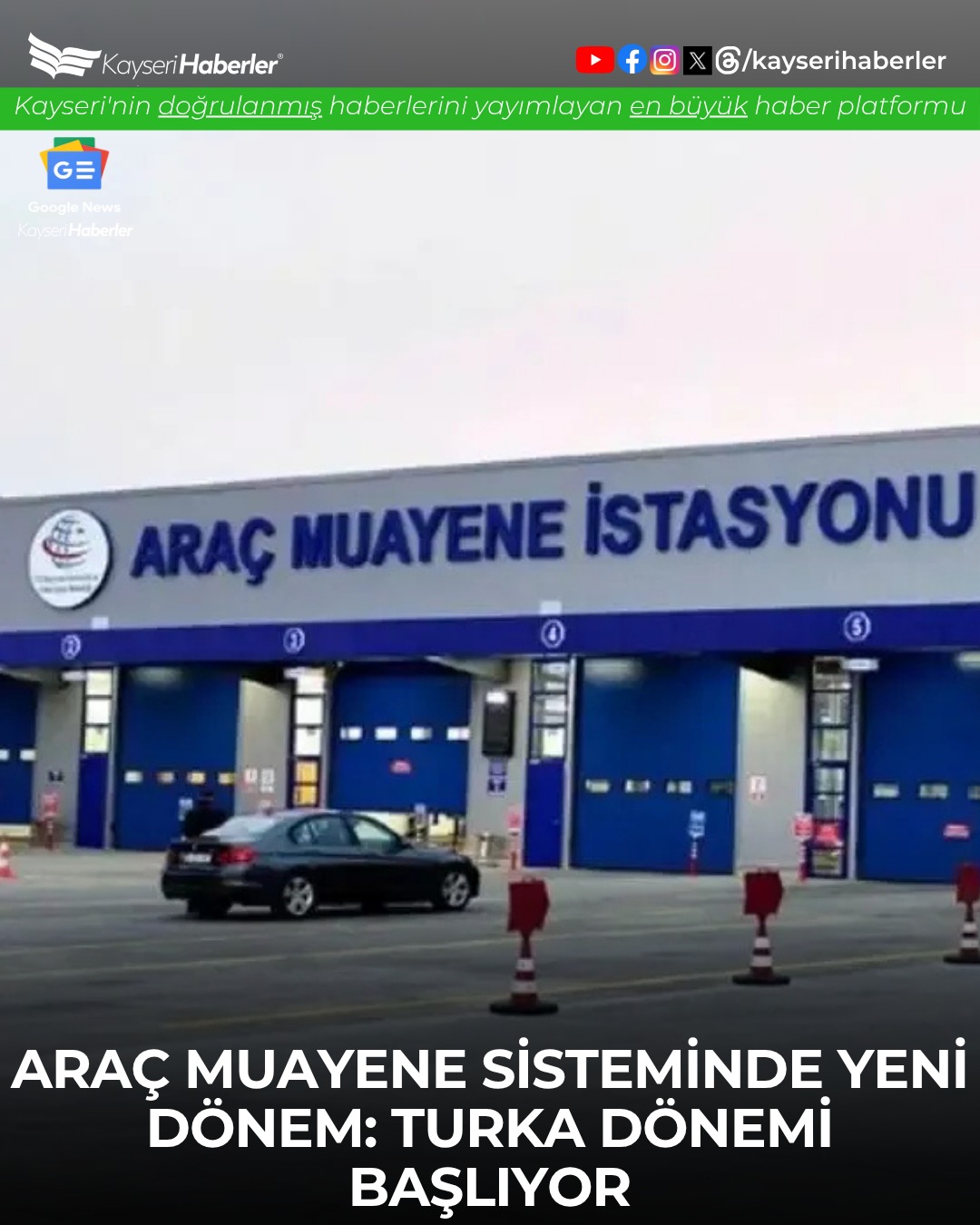 Türkiye Araç Muayene Sisteminde Devir: TURKA Markası Göreve Geliyor