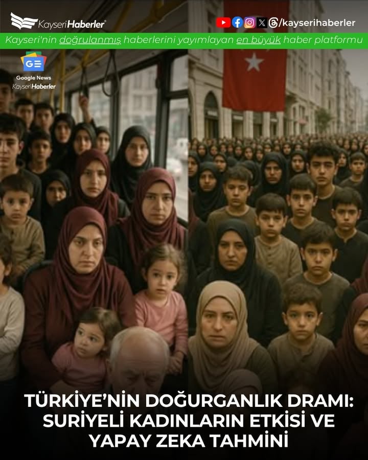 Türkiye'de Doğurganlık Hızı Düşüşü ve Suriyeli Kadınların Yüksek Doğurganlık Oranı