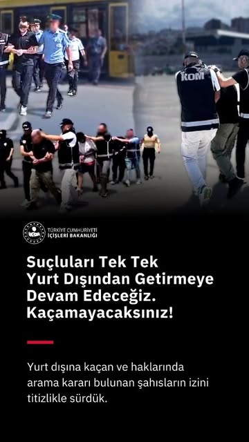 Uluslararası Aranan 3 Suçlu Türkiye'ye Getirildi: Organize Suç Örgütü Elebaşının da Arasında Bulunuyor