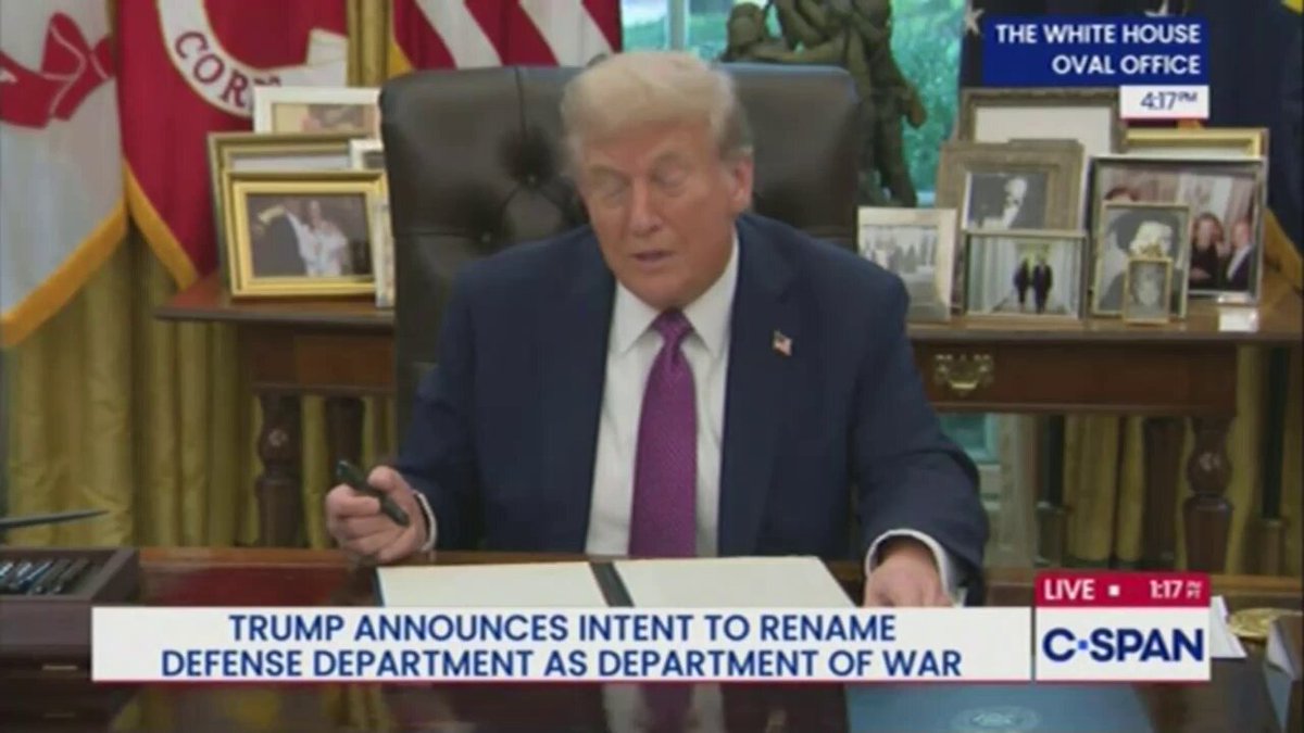 Trump'tan Savaşlarda Zafer Açıklaması ve Bakanlık Değişikliği