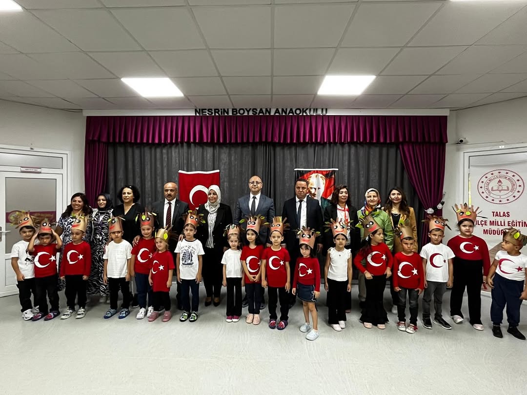 Talas Belediyesi Başkan Yardımcısı Erman Ağmaz Okul Açılışında