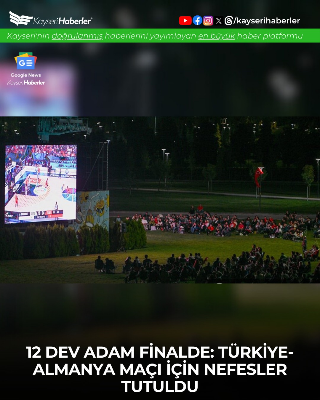 A Milli Basketbol Takımı Finalde Almanya ile Karşı Karşıya