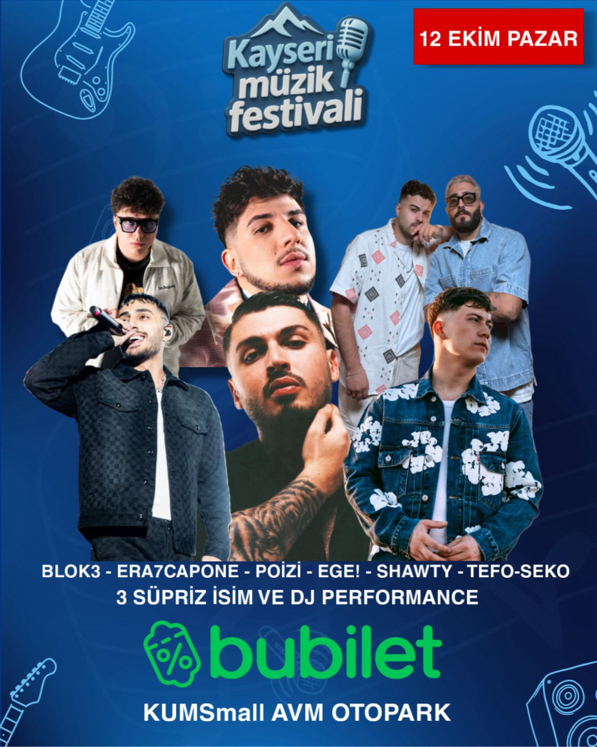 Kayseri Müzik Festivali Biletleri Satışta