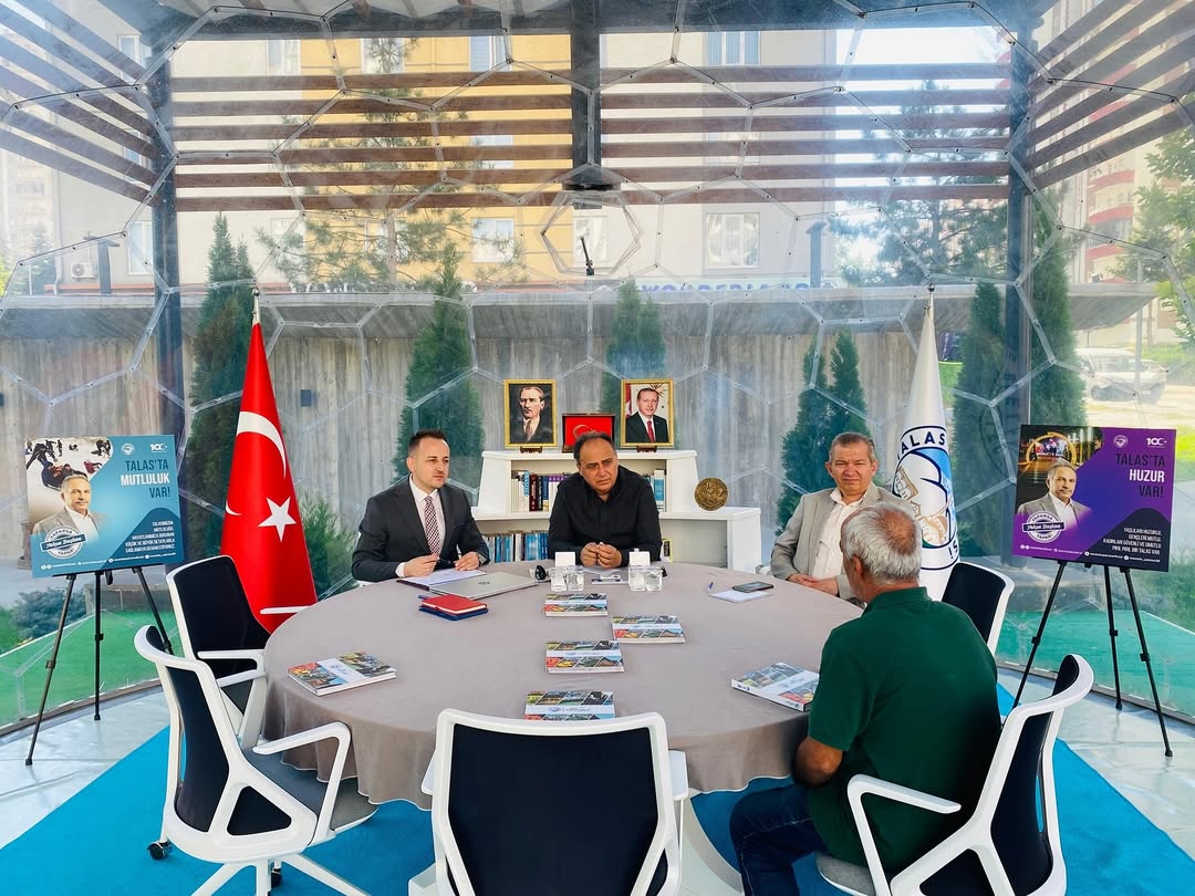 Talas Belediyesi Vatandaşlarla Şeffaf Oda'da Buluştu