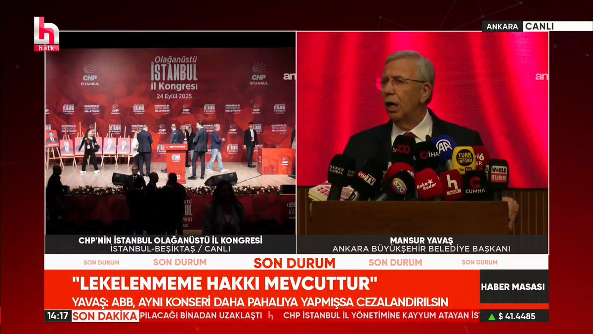 Mansur Yavaş: Ankara'da Adaletin Yerine Gelmesi İçin Hesaplaşma Şart