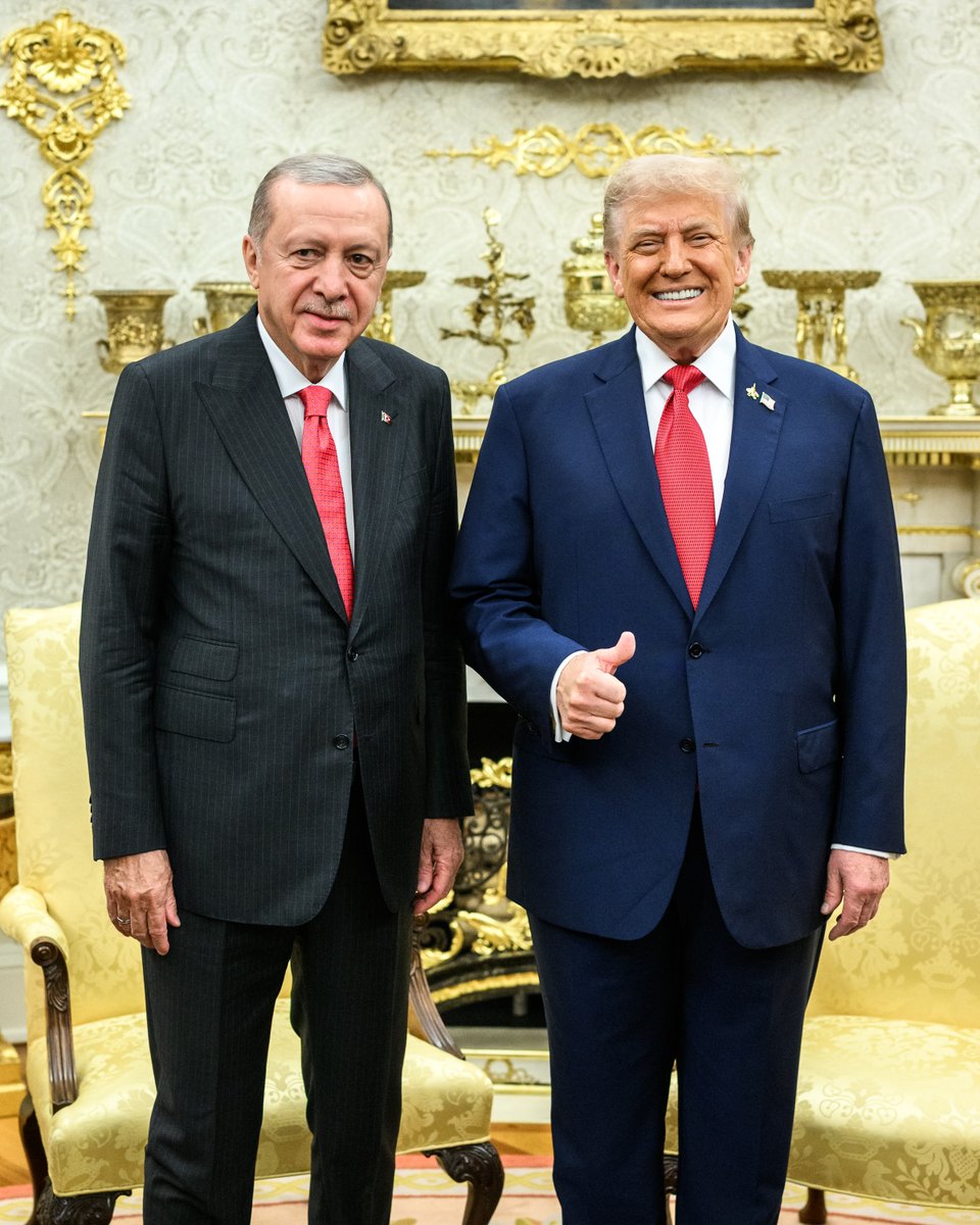 Erdoğan-Trump Görüşmesinin Ardından Beyaz Saray'dan Fotoğraf Paylaşımı