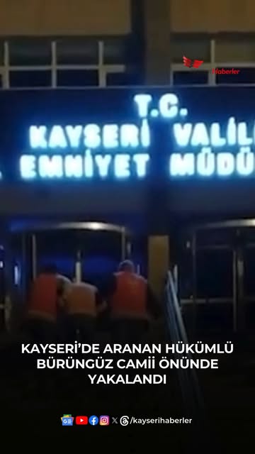 Kayseri'de Yakalanan Hükümlü, Uyuşturucu Ticareti Suçlamasıyla Gözaltına Alındı