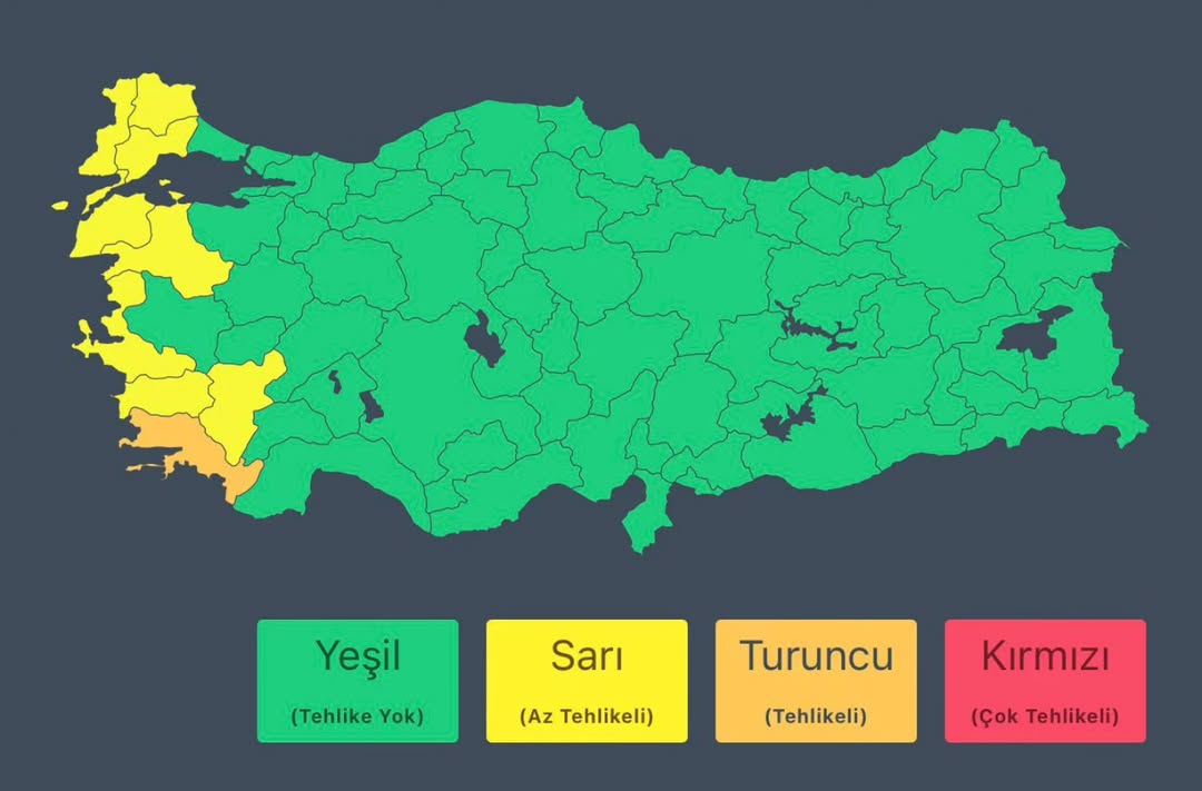 Kuzeybatı Bölgelerinde Kuvvetli Sağanak Bekleniyor