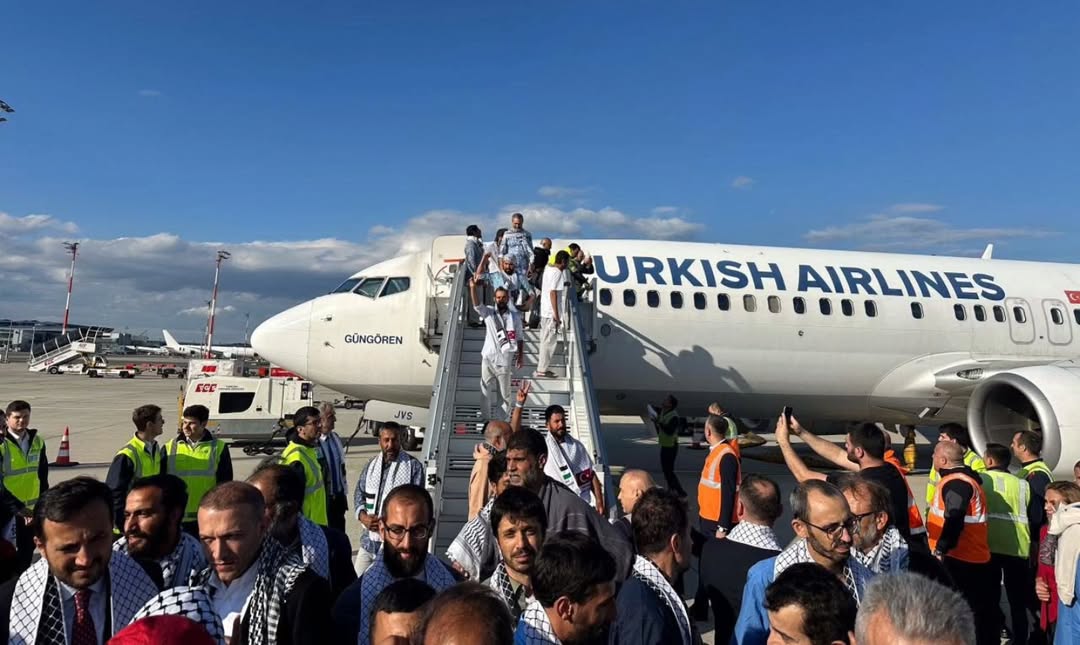 Küresel Sumud Filosu Aktivisti İstanbul'a Getirildi