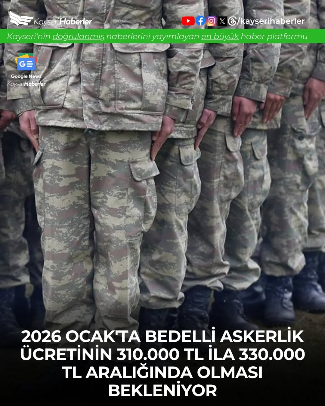 2026'da Bedelli Askerlik Ücreti Ne Olacak? Tahmini Rakam Açıklandı