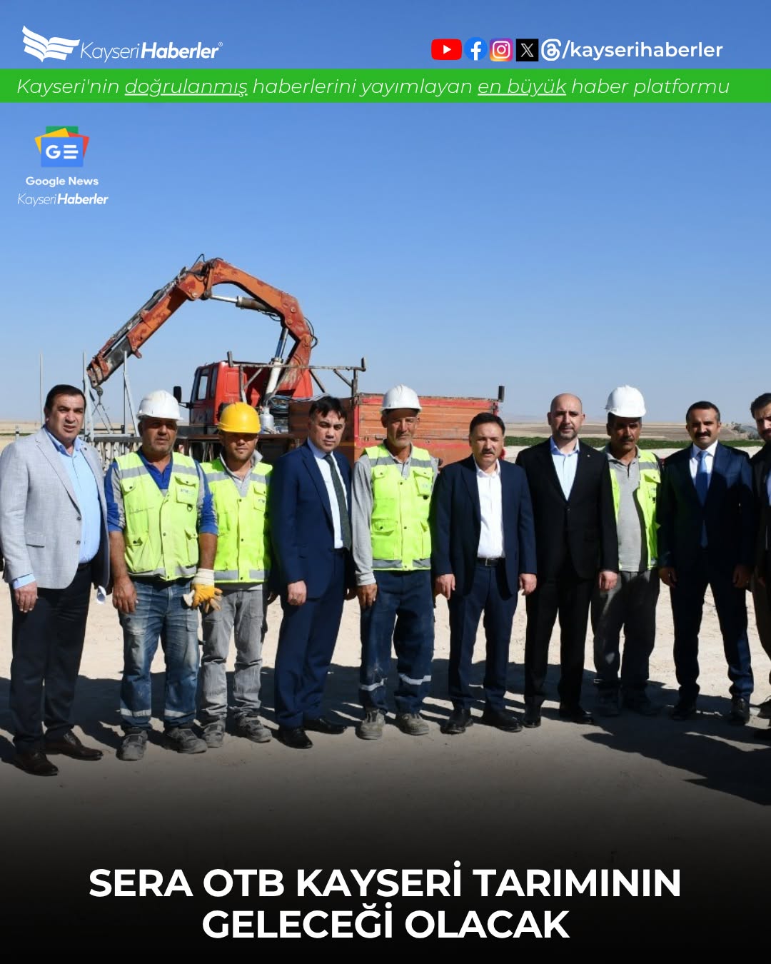 Kayseri'de Jeotermal Enerjiyle Desteklenen Dev Tarım Projesi Yükseliyor