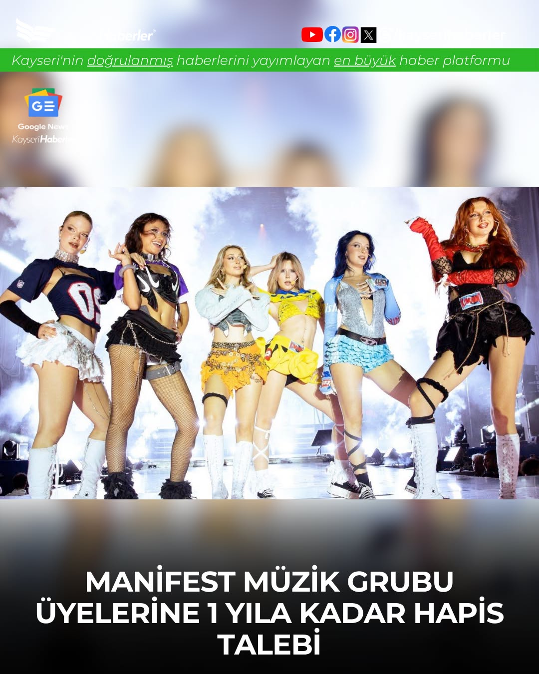 Manifest Grubu Konseri İçin 'Hayasızca Hareket' Suçlamasıyla Dava Açıldı