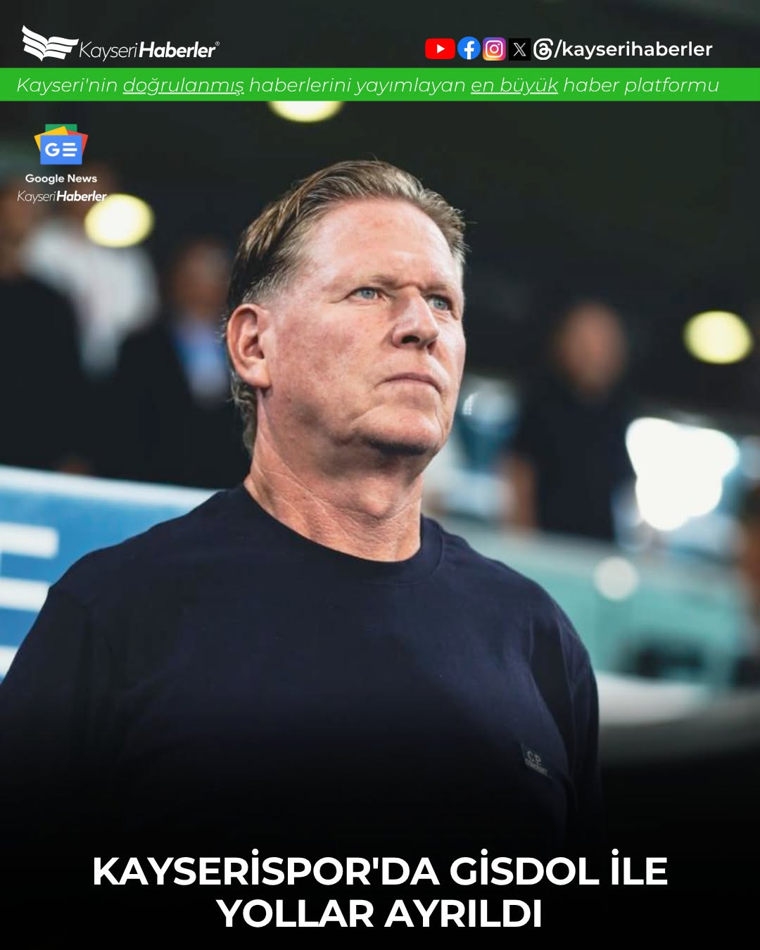 Kayserispor, Markus Gisdol ile Yollarını Ayırdı