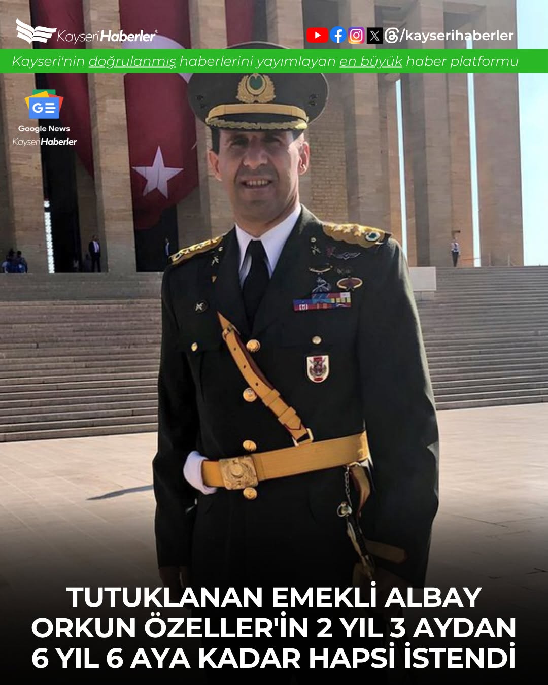 Emekli Albay Orkun Özeller Hakkında Tahrik İddianamesi