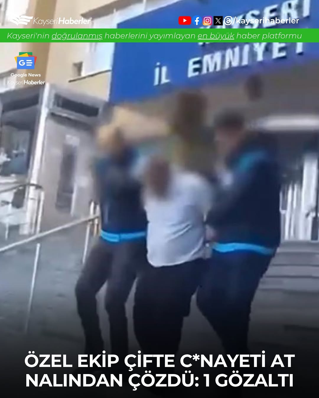 Kayseri'de Cami Çıkışı İşlenen Çifte Cinayet, At Nalı İziyle Aydınlatıldı