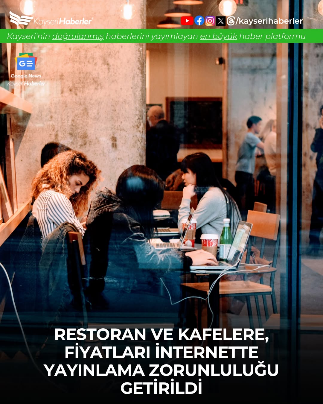 Restoran, Kafe ve Pastanelerde Fiyat Listeleri QR Kod ile Paylaşılacak