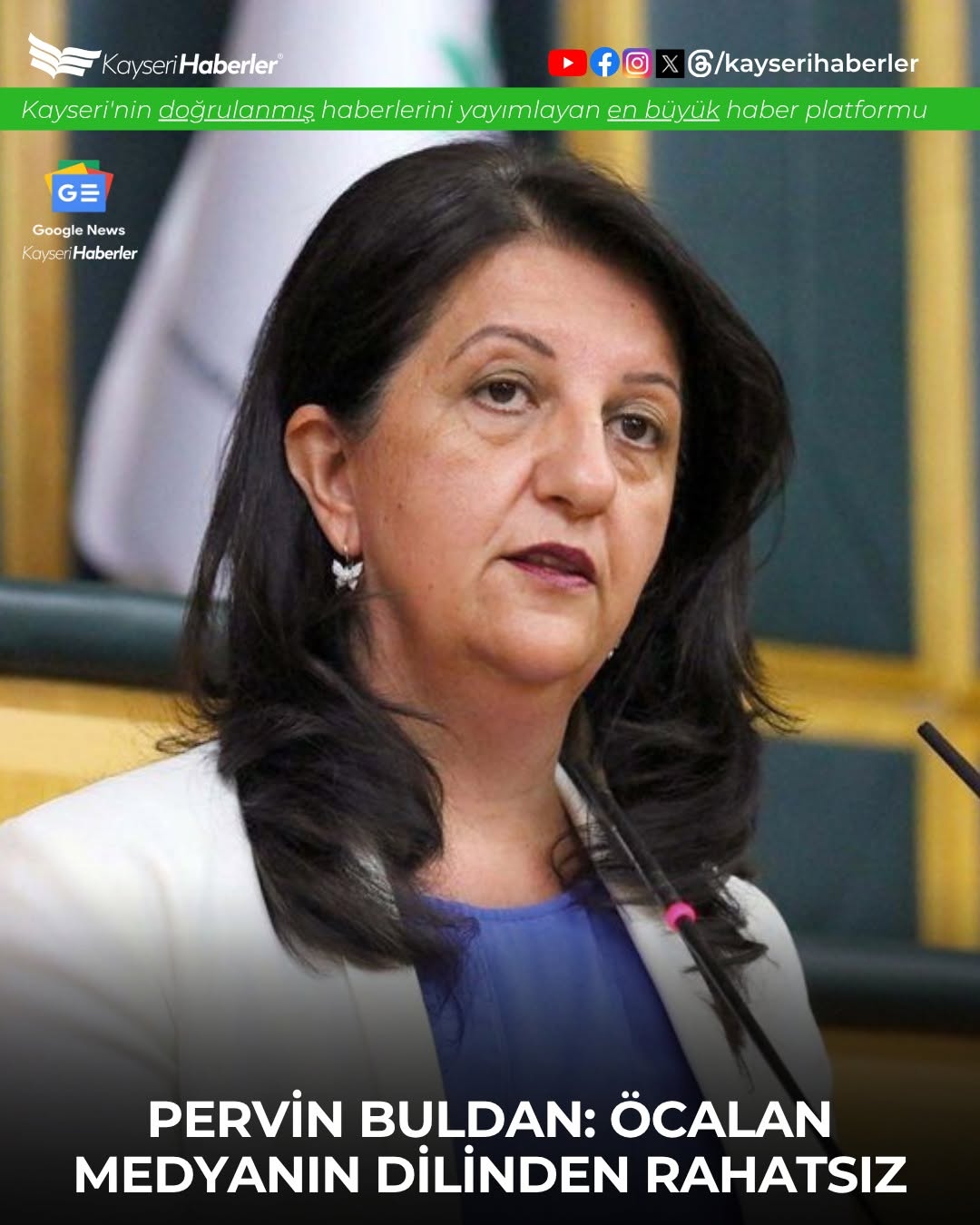 HDP Eş Genel Başkanı Buldan: Öcalan Medyanın Dilinden Rahatsız