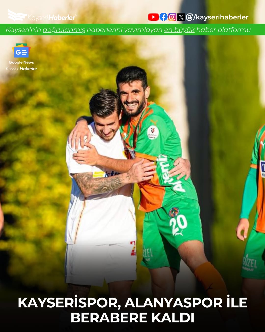 Kayserispor-Alanyaspor Hazırlık Maçında 4 Gol, 2 Puan