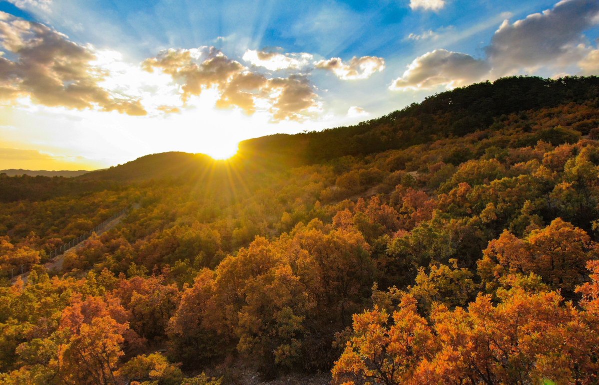 Munzur Dağları Sonbahar Renklerine Büründü