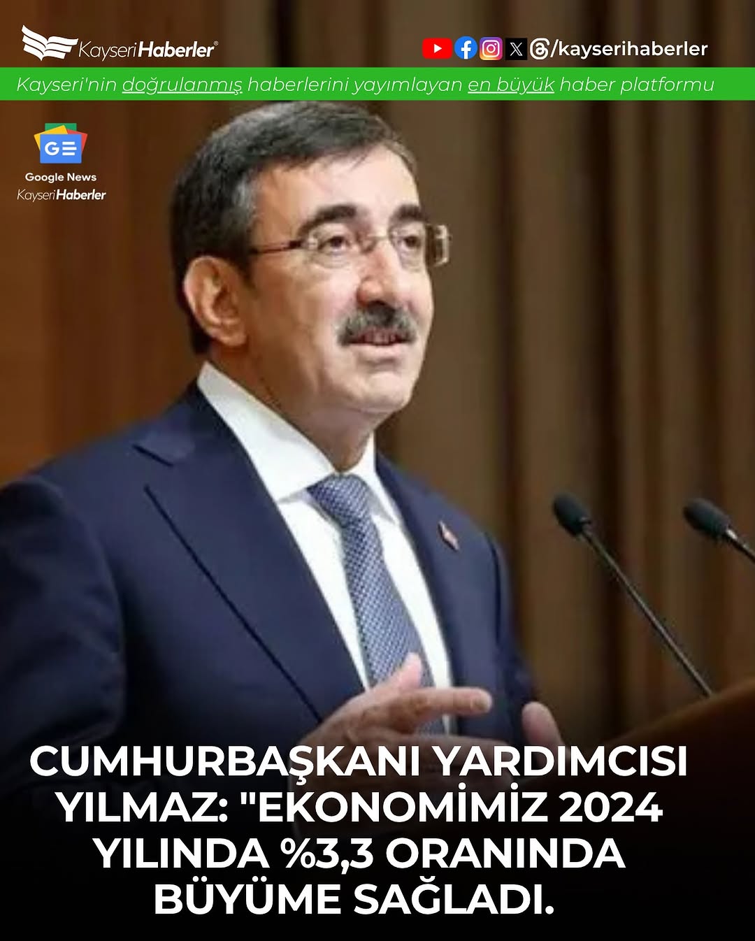 Türkiye Ekonomisi 2024'te Yüzde 3,3 Büyüdü, 2025 Hedefi Aynı Oran