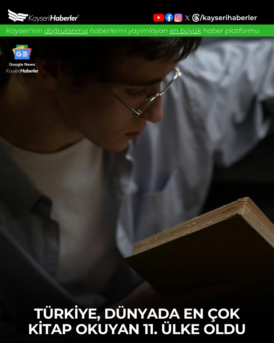 Türkiye Yıllık Kitap Okuma Süresinde Dünya Sıralamasında Yükseldi