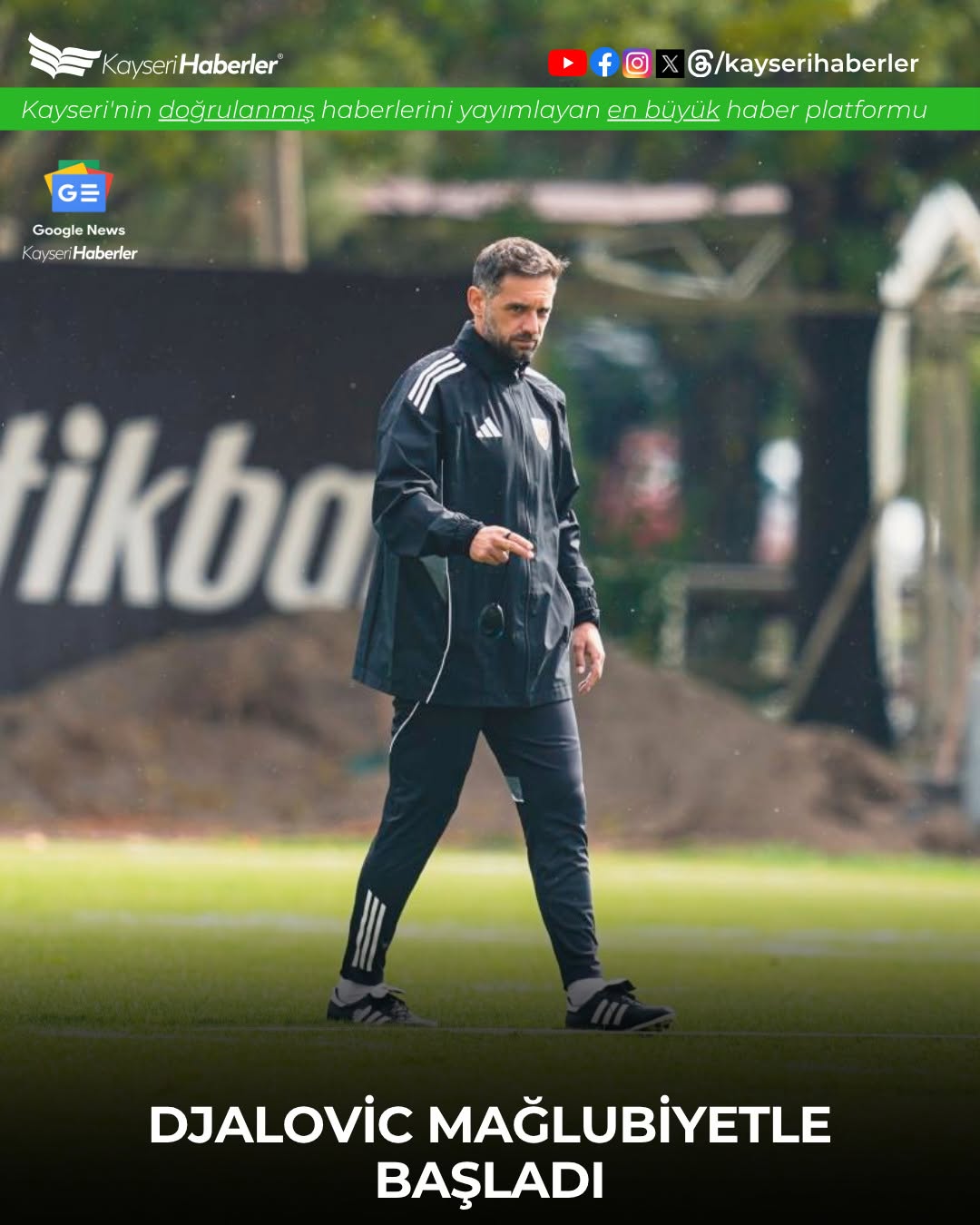 Kayserispor, Radomir Djalovic Yönetimindeki İlk Maçında Samsunspor'a Mağlup Oldu