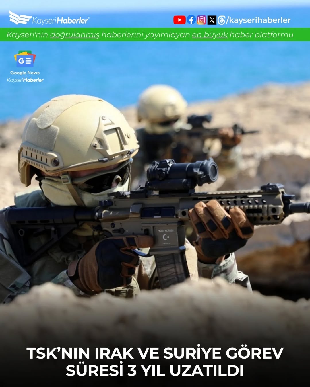 TBMM, Türk Silahlı Kuvvetleri'nin Irak ve Suriye'deki Görev Süresini 3 Yıl Uzattı