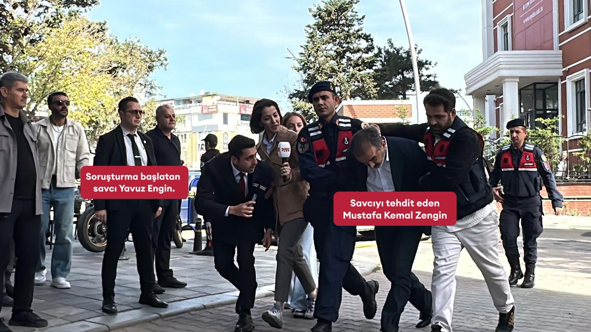 Cumhuriyet Savcısına Tehdit Davasında 13 Sanık İlk Kez Hakim Karşısında