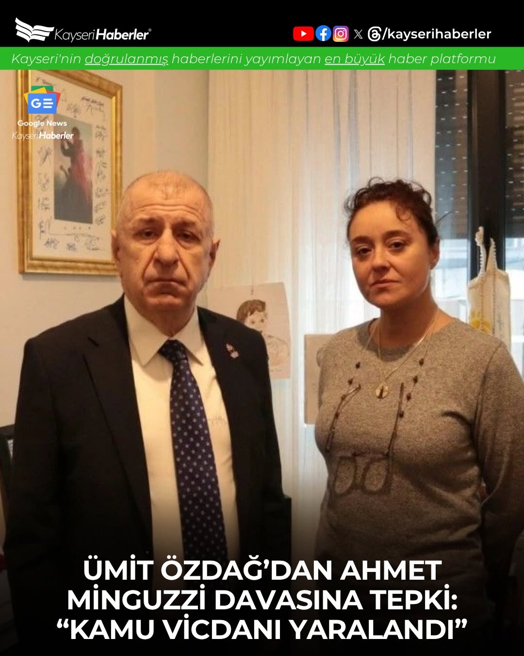 Ümit Özdağ, Ahmet Minguzzi Davası Kararına Tepki Gösterdi: 