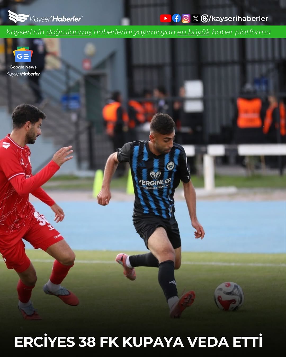Erciyes 38 FK, Ziraat Türkiye Kupası'ndan Elendi