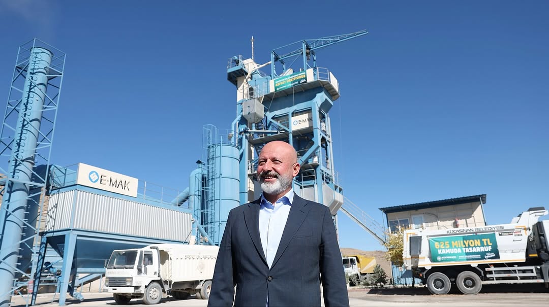 Kayseri Kocasinan Belediyesi Asfalt Üretiminde Rekor Kırdı