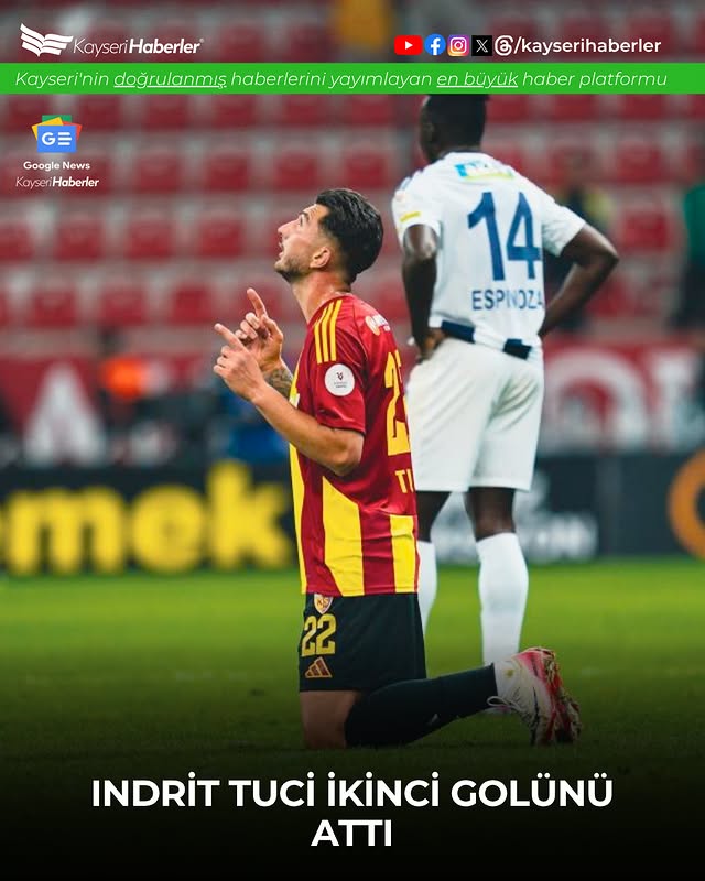 Kayserispor, Kasımpaşa'yı Tek Golle Geçti: Indrit Tuci'nin Kafası Farkı Yaptı