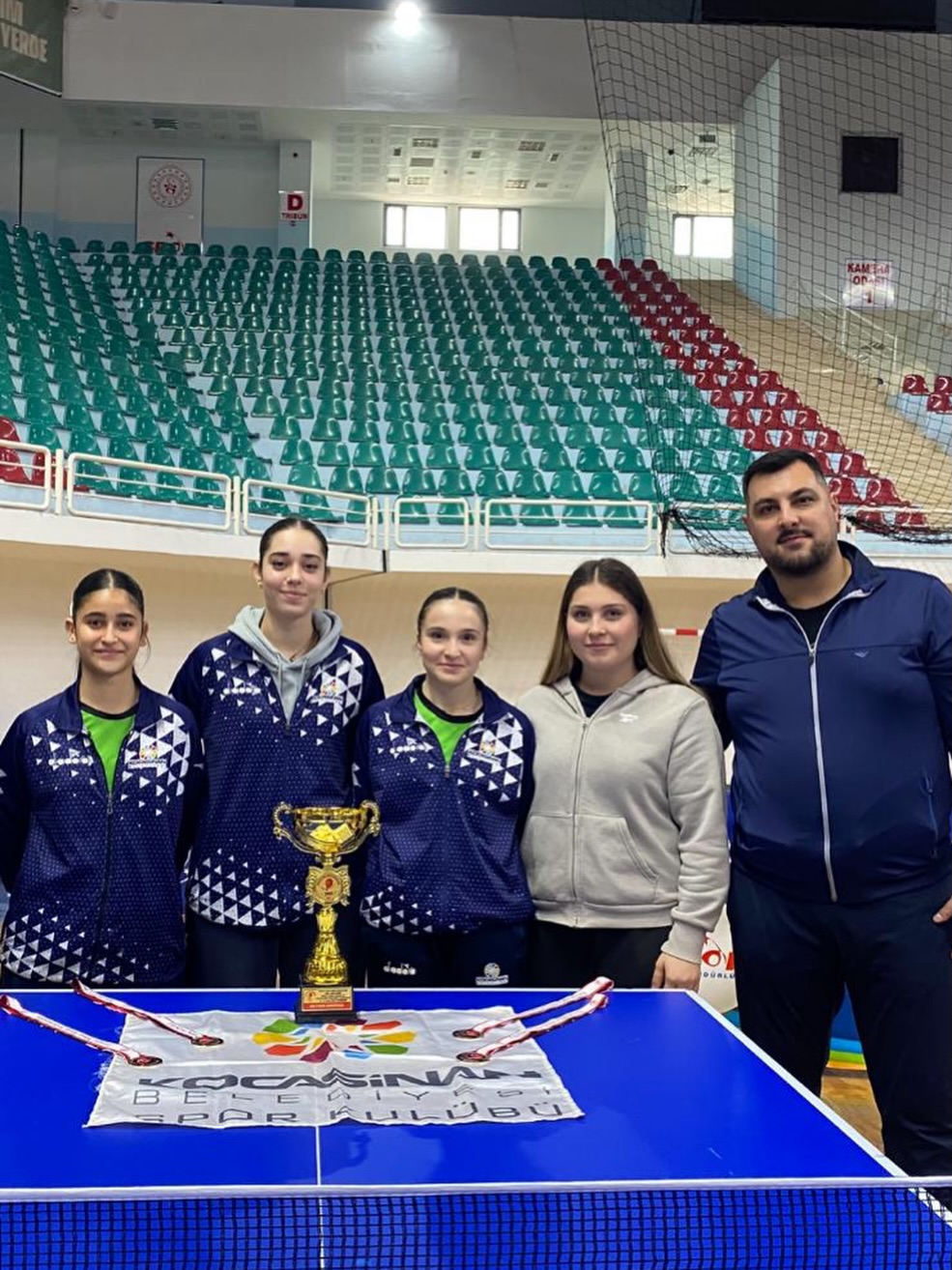 Kocasinan Belediyesi Masa Tenisi Kadın Takımı Türkiye Finallerinde